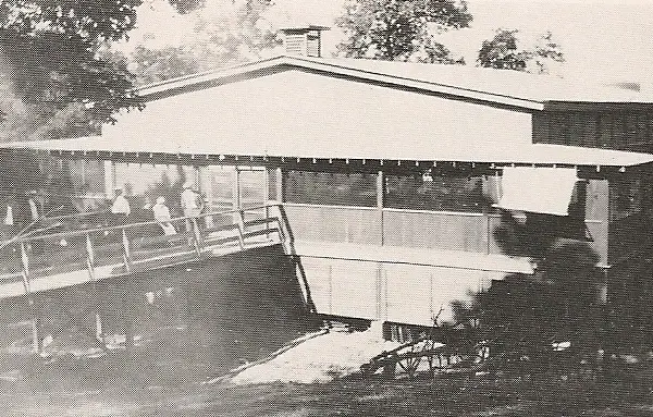 The porch added to the Dining Room in 1925