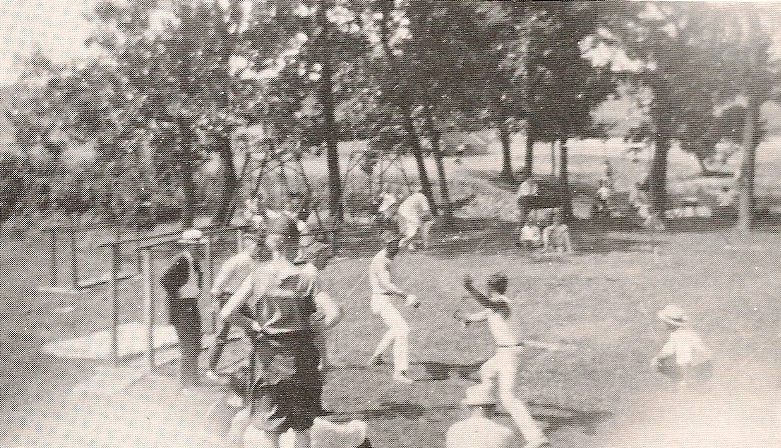 A view of the first A Field